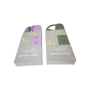Heyday 6ft Power Strip With 4 Outlets, USB -A & USB -C Port Lot Of 2...